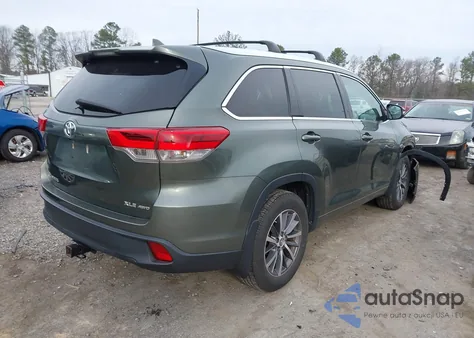 2017 Toyota Highlander Xle from USA, damaged, VIN 5TDJZRFH9HS463288